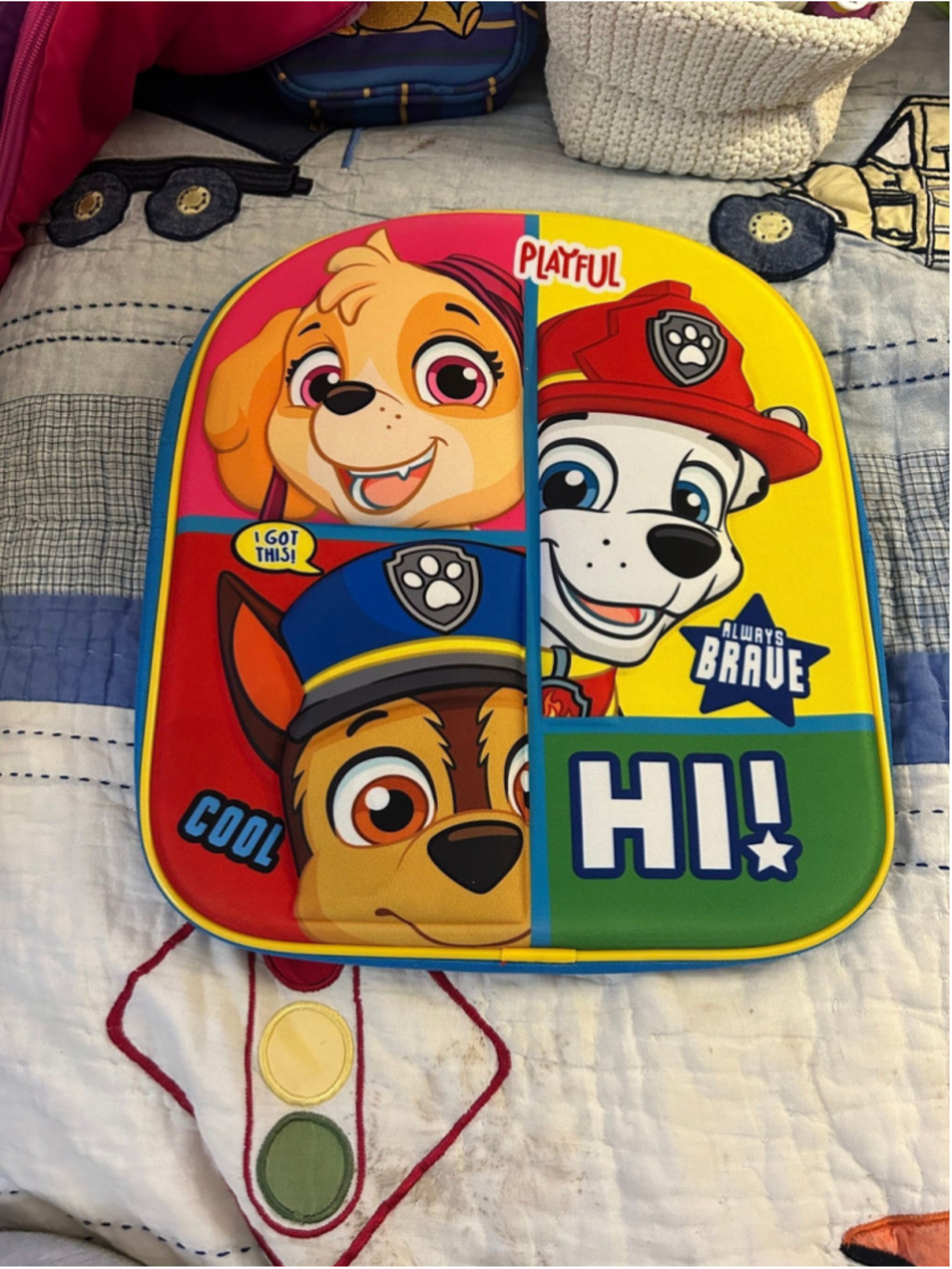 Like new paw patrol backpack